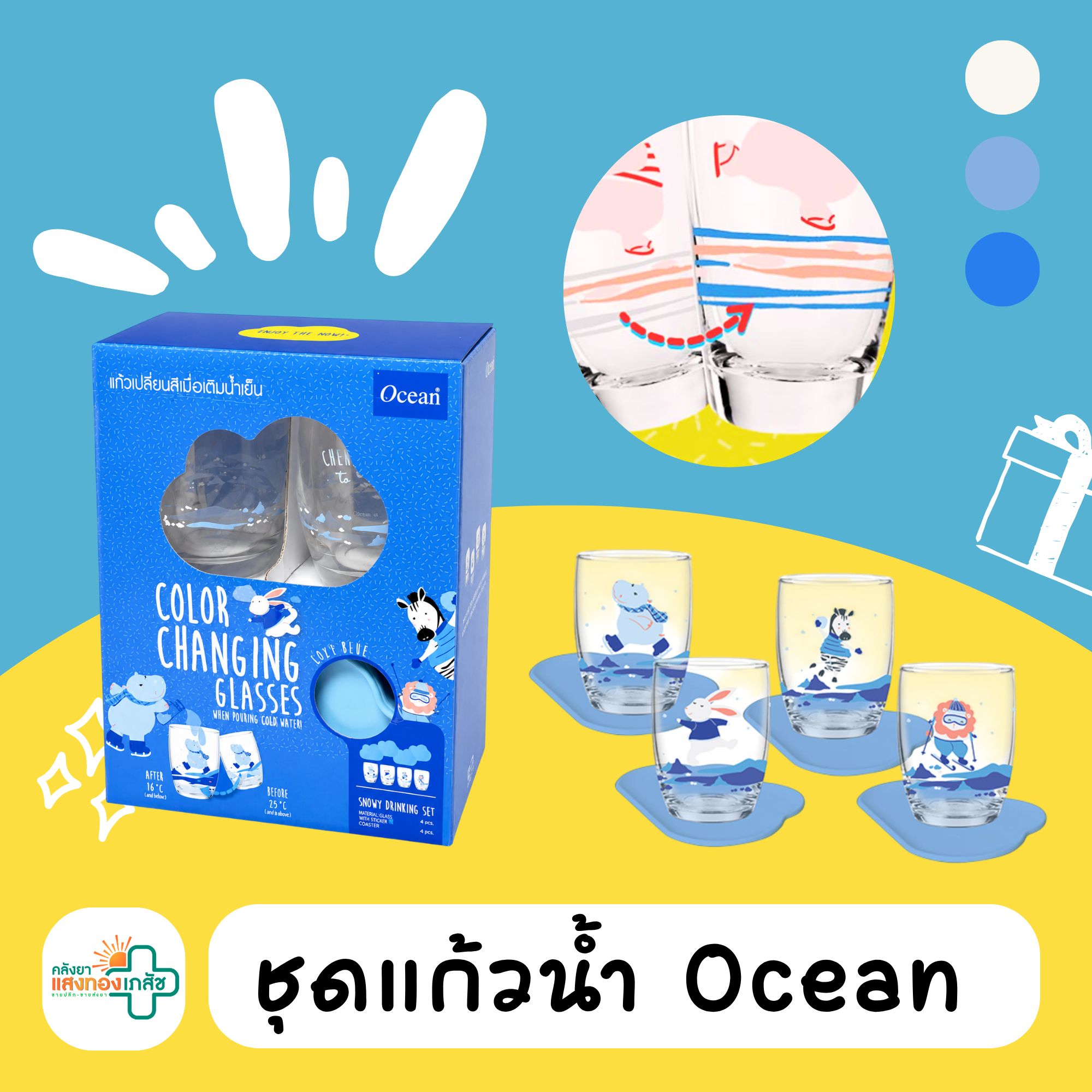 ชุดแก้วน้ำ Ocean
